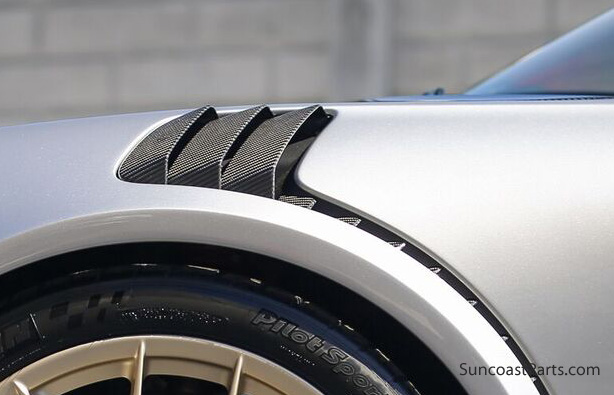 Fender Vent Trim - Carbon Fiber : Suncoast Porsche Parts